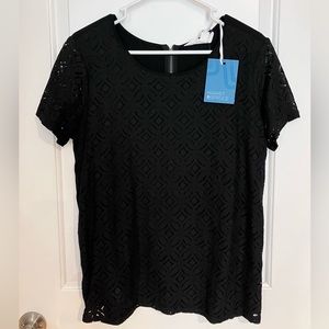 Market & Spruce Crochet Blouse